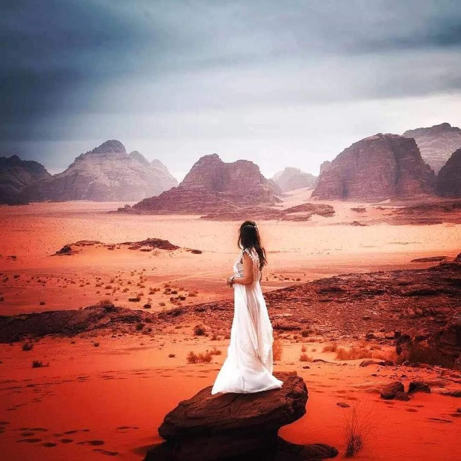 Mojo Camp, Wadi Rum Exteriör bild